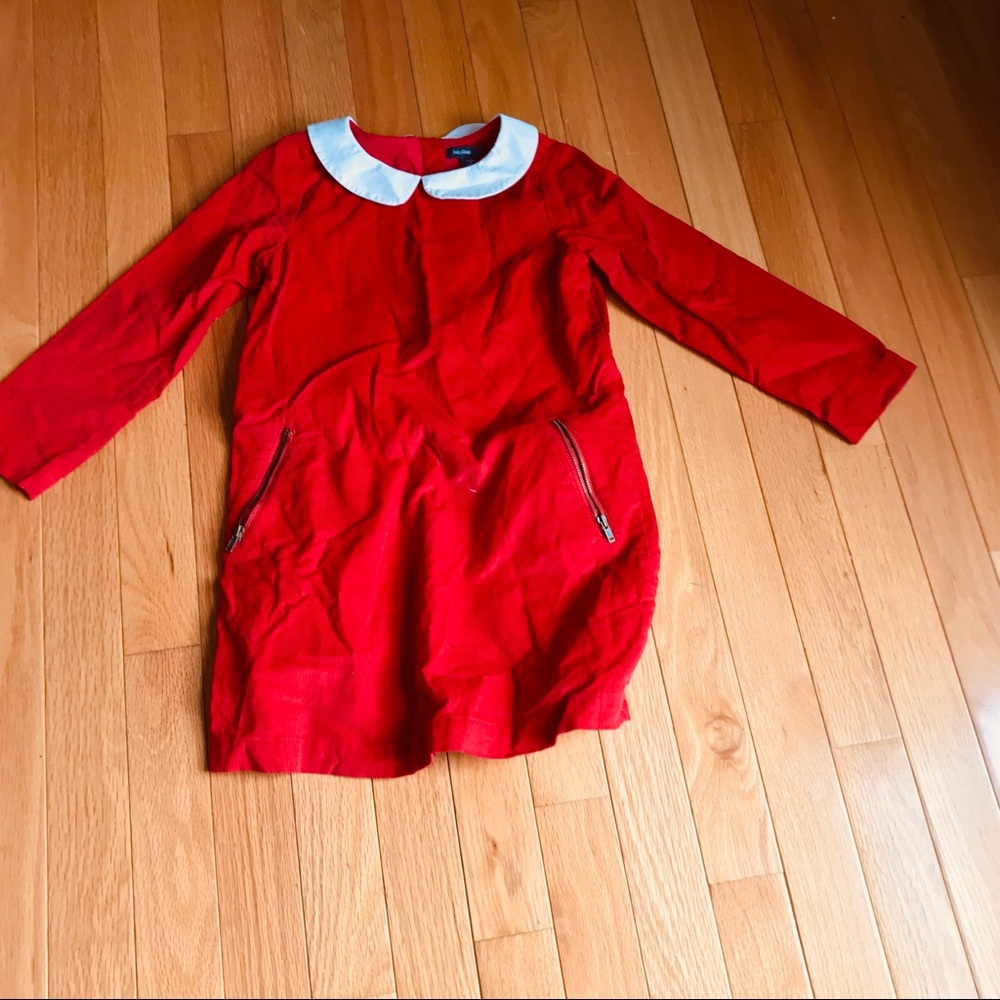 Gap kids dress with white collar🤩